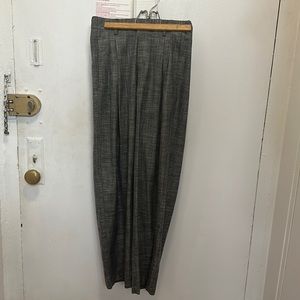 Urban Outfitters high-waisted wide leg gray trousers
